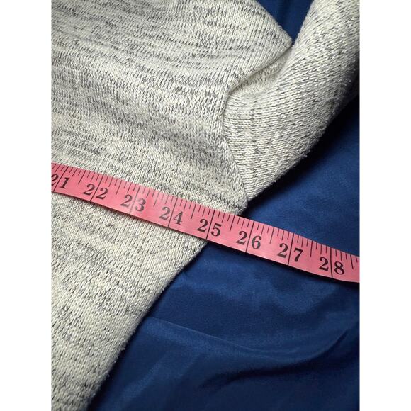 Columbia gray striped turtleneck sweater womens XL gorpcore cozy outdoor hiking - Picture 5 of 7